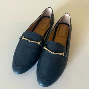 FAUX LEATHER LOAFERS